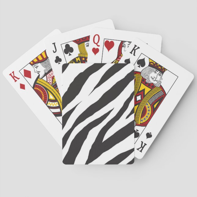 Jeu De Cartes Motif imprimé animal (dos)
