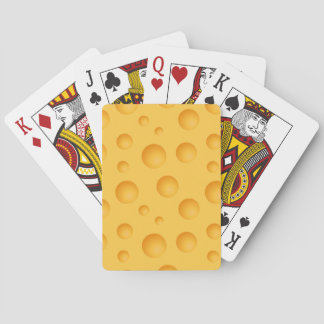 Jeu De Cartes Motif jaune de fromage
