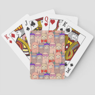 Jeu De Cartes Motif llama tendance habillée