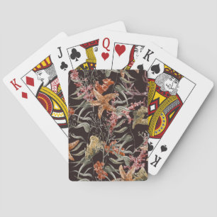 Jeu De Cartes Motif minable de vie marine