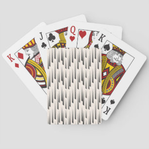 Jeu De Cartes Motif moderne de pluie