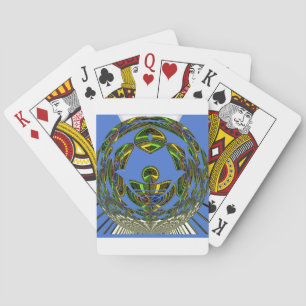 Jeu De Cartes Motif moderne vintage