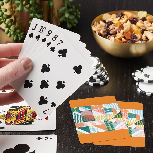 Jeu De Cartes Motif Mondial de Formes (Créateur téléchargé)