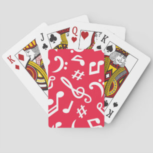 Jeu De Cartes Motif musical