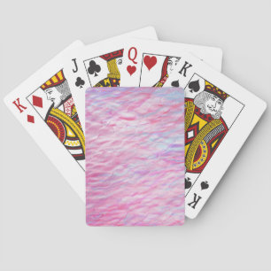 Jeu De Cartes motif ondulé Abstrait