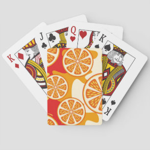 Jeu De Cartes Motif orange