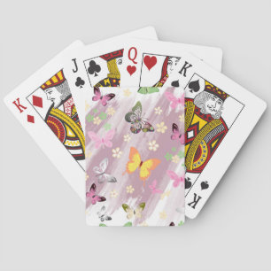 Jeu De Cartes Motif papillon 7