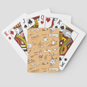 Jeu De Cartes Motif petit-déjeuner 2