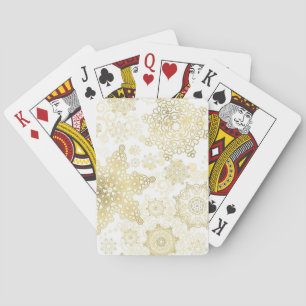 Jeu De Cartes Motif Snowflake