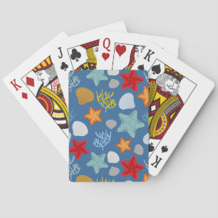 Jeu De Cartes Motif sous-marin de la vie