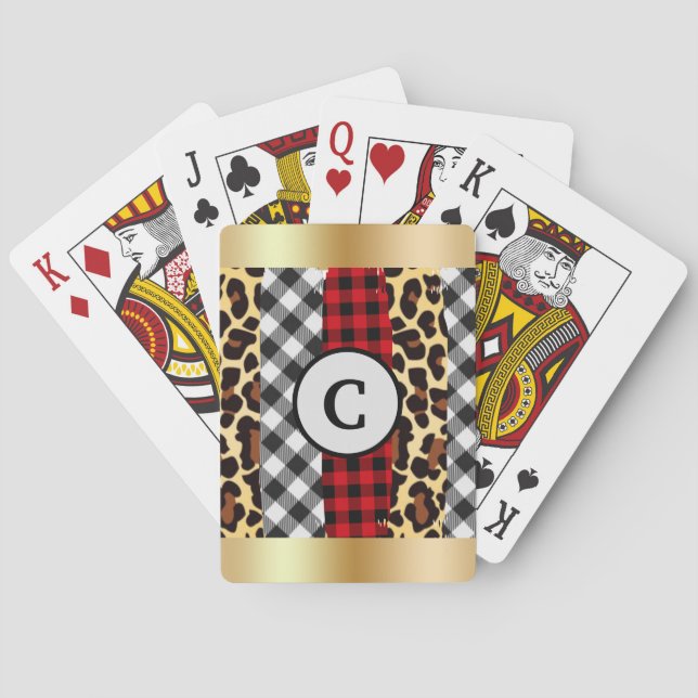 Jeu De Cartes Motif Swatch Design Classic Playing Cards (dos)