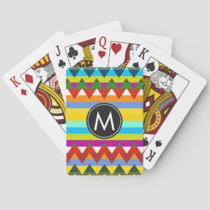 Jeu De Cartes Motif tendance Chevron Stripes #13
