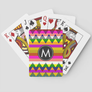Jeu De Cartes Motif tendance Chevron Stripes #20