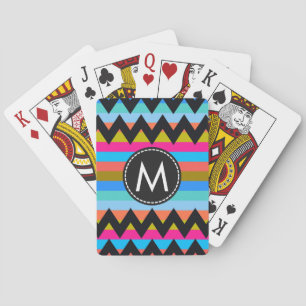 Jeu De Cartes Motif tendance Chevron Stripes #4