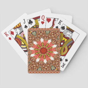 Jeu De Cartes Motif traditionnel d'Asie africaine