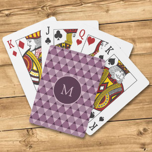 Jeu De Cartes Motif triangles