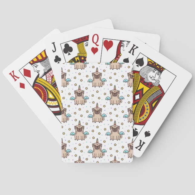 Jeu De Cartes Motif Unipug (dos)