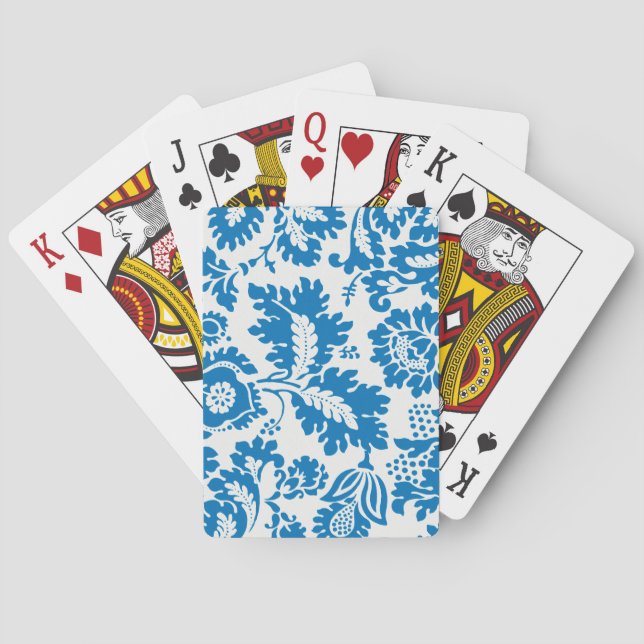 Jeu De Cartes Motif vénitien (par William Morris) (dos)