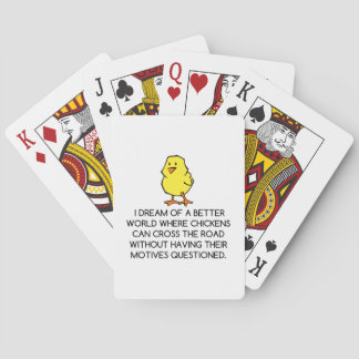 JEU DE CARTES MOTIVATIONS DE POULET