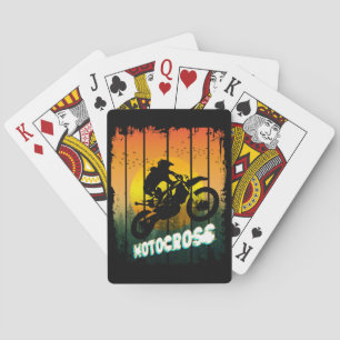 Jeu De Cartes Motocross nature conduite moto sports pilote