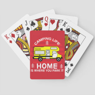 Jeu De Cartes Motorhome RV Motorhome Camping Life Latte Mug