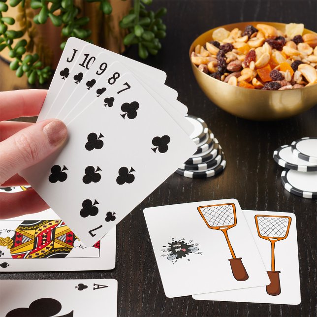 Jeu De Cartes Mouche Écrasée et Batte à Mouches Humour de Bug Mo (Créateur téléchargé)
