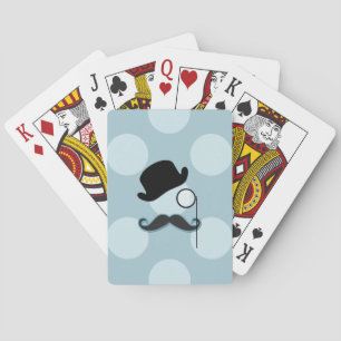 Jeu De Cartes Moustache, Moustache, Stache, Monocle, Casquette B