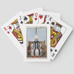 Jeu De Cartes Moustapha III (1717-74) Sultan 1757-74, de 'A Ser