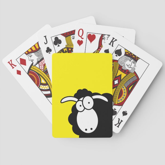 Jeu De Cartes mouton noir (dos)