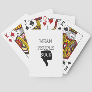 Jeu De Cartes Moyenne Des Gens Suck