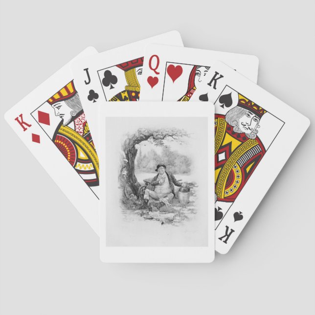 Jeu De Cartes Mr Pickwick, de "Charles Dickens : Un commérage (dos)