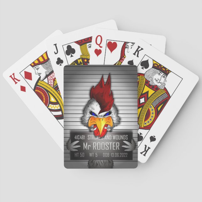 Jeu De Cartes Mr Rooster (dos)