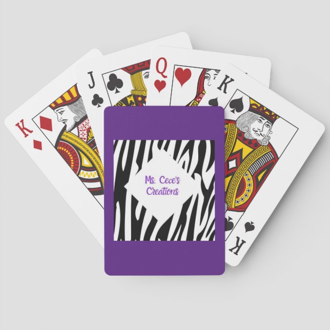 Jeu De Cartes Ms. Cece's Creations Playing Cards (dos)
