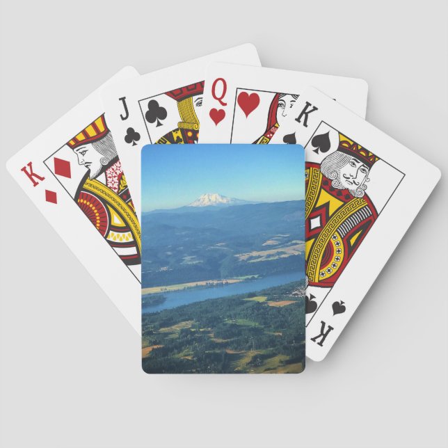 Jeu De Cartes Mt. Adams, Washington (dos)