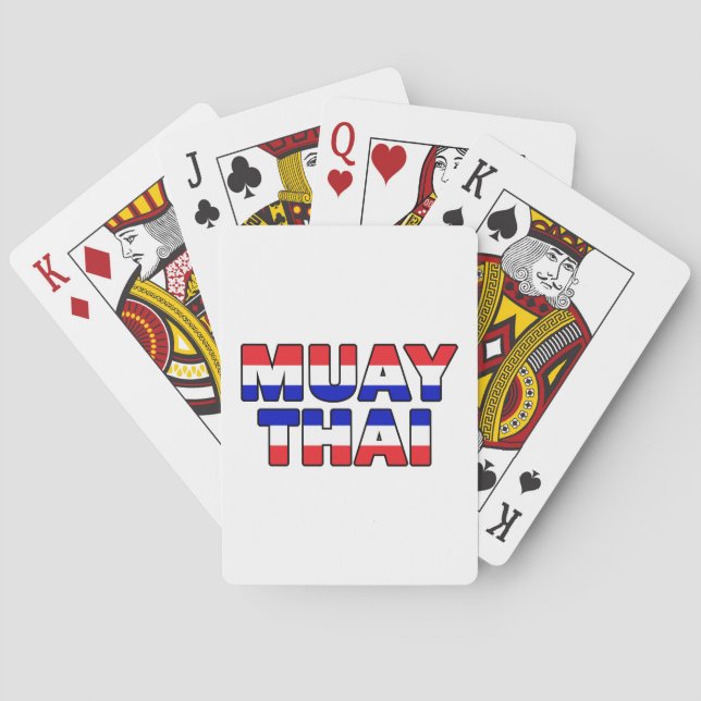 Jeu De Cartes Muay Thai (dos)