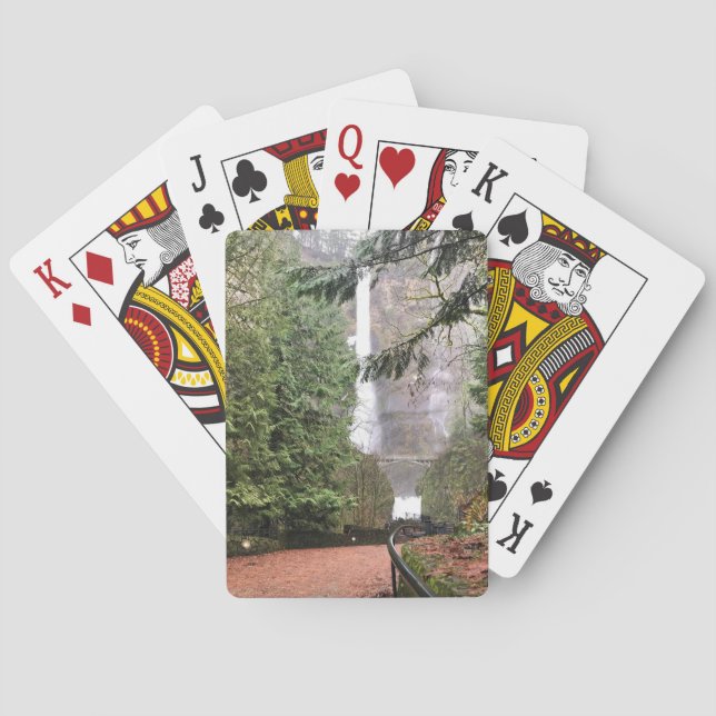 Jeu De Cartes Multnomah Falls (dos)