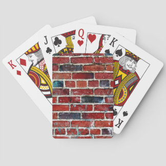 Jeu De Cartes Mur de briques texture cool