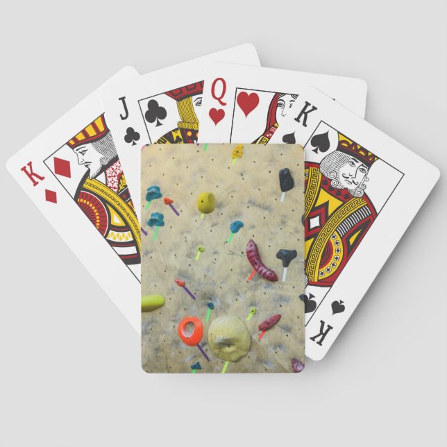 Jeu De Cartes Mur d'Escalade intérieur - Sports - Holding (dos)