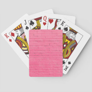 Jeu De Cartes Mur en briques peintes