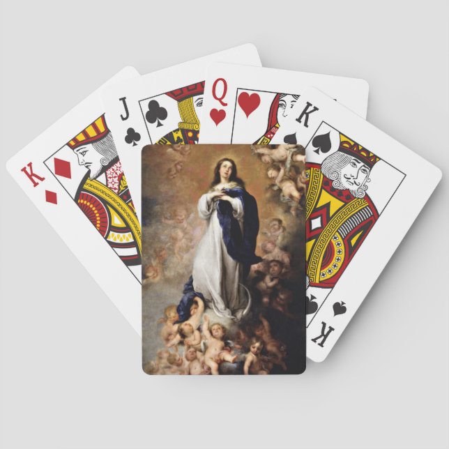 Jeu De Cartes Murillo Immaculée Conception (dos)
