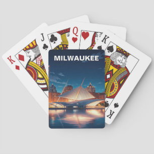 Jeu De Cartes Musée d'Art de Milwaukee Voyage de Nuit