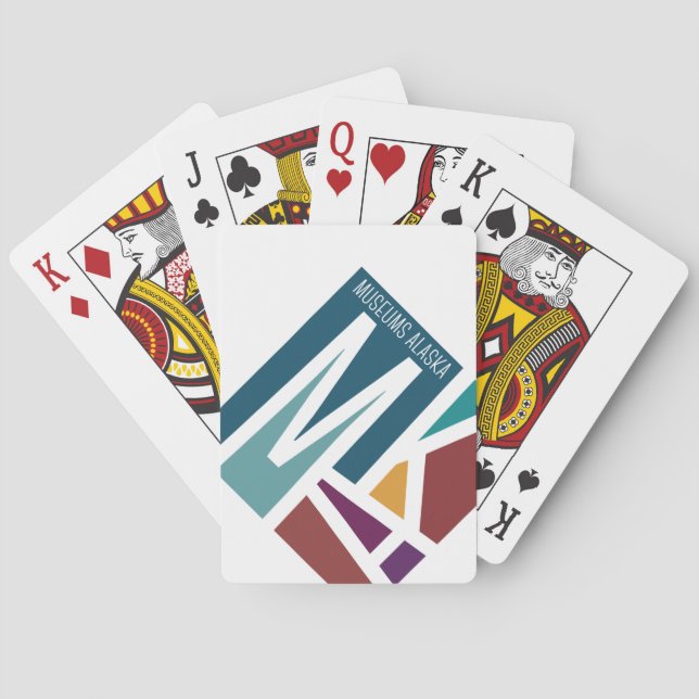 Jeu De Cartes Musées Alaska Carte de jeu - Poker (dos)