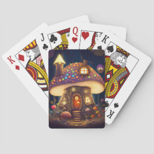 Jeu De Cartes Mushroom House Imaginaire Art