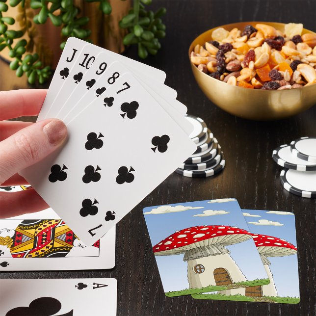 Jeu De Cartes Mushroom House Jouer Des Cartes (Créateur téléchargé)