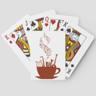Jeu De Cartes Musical Instruments And Notes Playing Cards