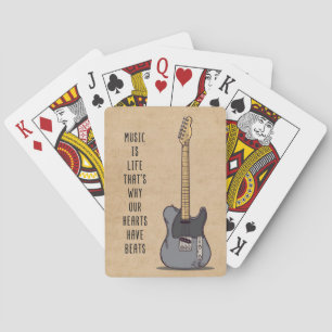 Jeu De Cartes Musique Art La musique est la vie
