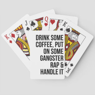 Jeu De Cartes Musique Art Rap Et Le Manipuler