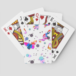 Jeu De Cartes Musique Colorée Dançante