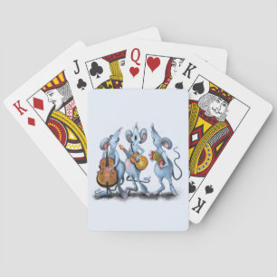 Jeu De Cartes Musique de souris bande amusant jouer des cartes