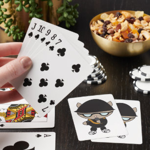 Jeu De Cartes Musique Rapper Cat Cute